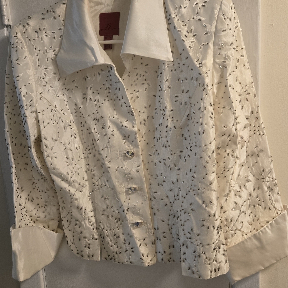 JS Collections Women's Blazer Size 14 - Picture 2 of 7